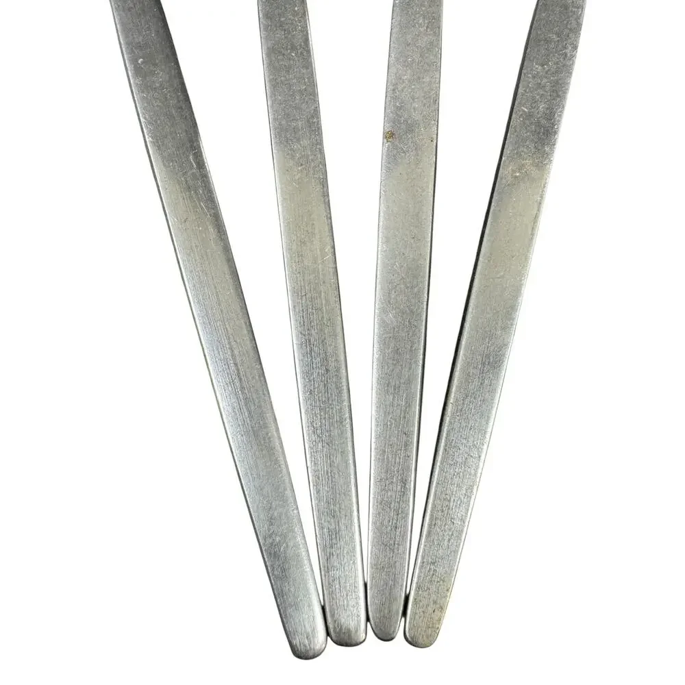 Vintage MCM SRI Stanley Roberts Astro Flatware Japan - 4 Soup Spoon 8